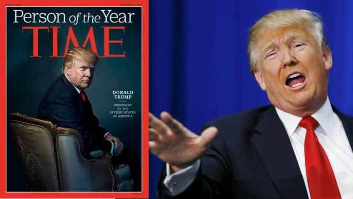 Time names Donald Trump its 2016 ‘Person of the Year’