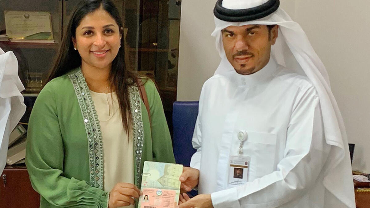 Alisha Moopen gets 10-year UAE Gold Card visa