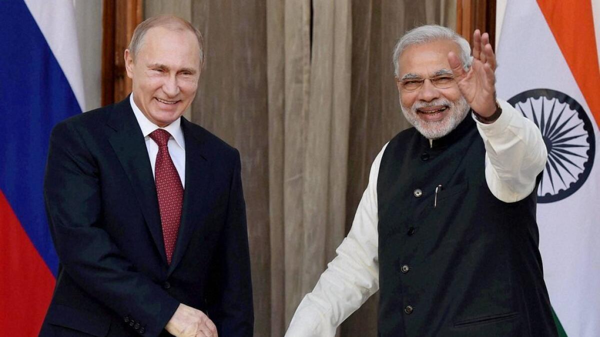 Modi welcomes Putin to India ahead of bilateral summit