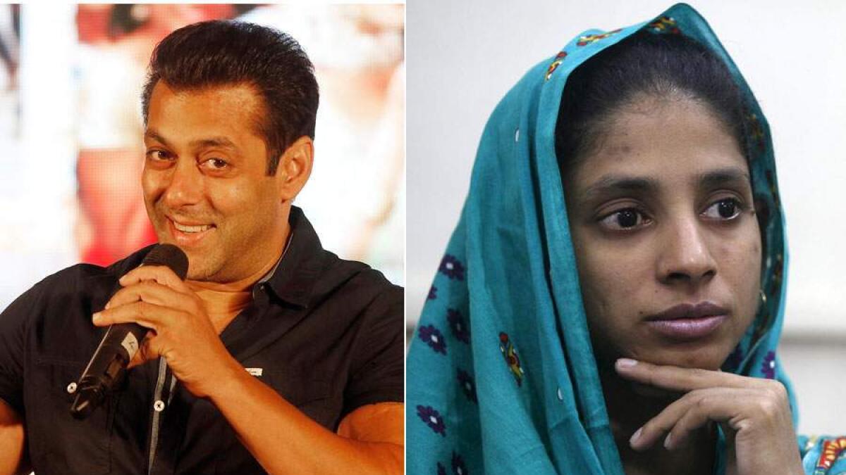 Salman bats for Indian girl stranded in Pakistan