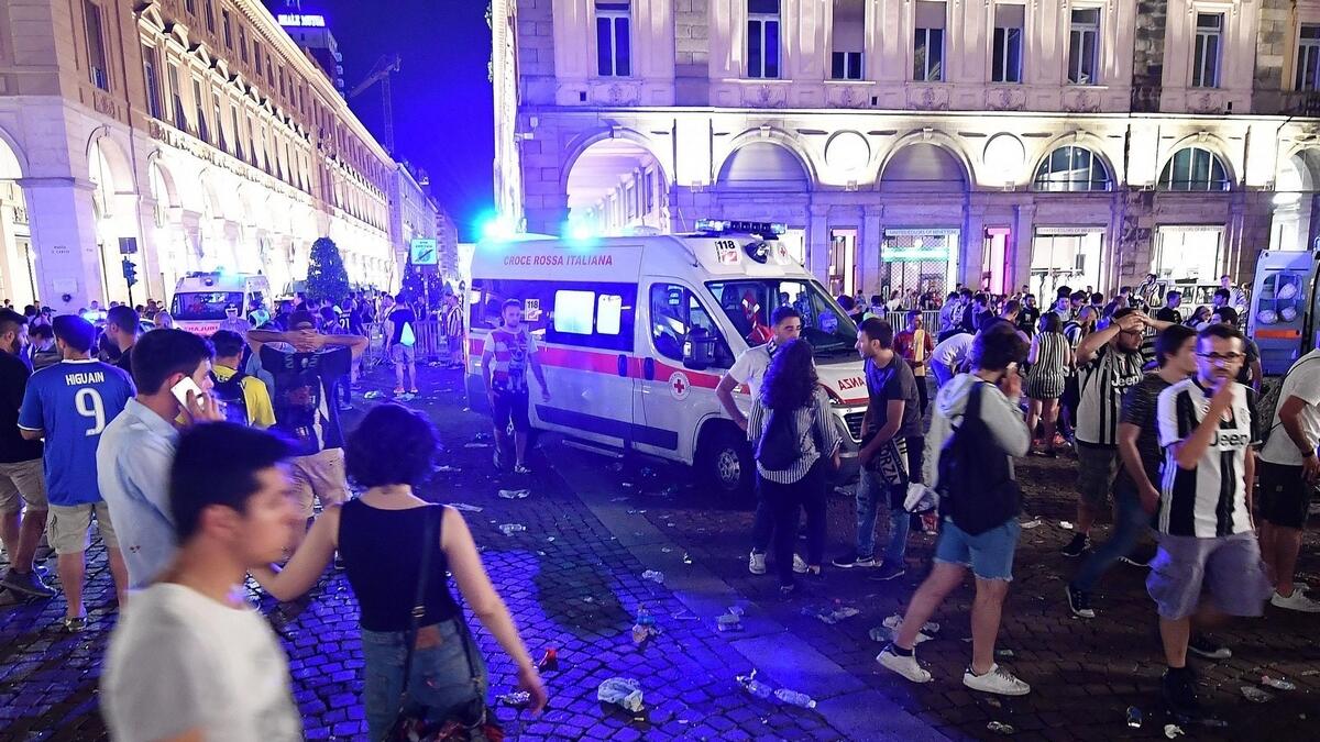 Video: Terror in Turin as stampede leaves 1,000 injured 