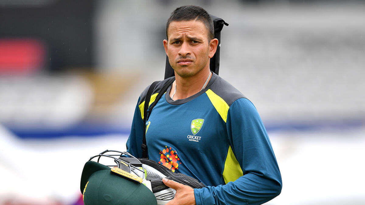 Usman Khawaja has said that he is 'shocked' by the financial mismanagement within Cricket Australia. -- AFP file