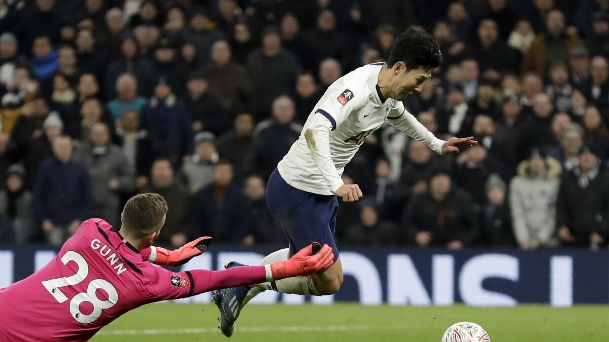 Mourinho admits best team lost as Son sends Spurs into FA Cup fifth round