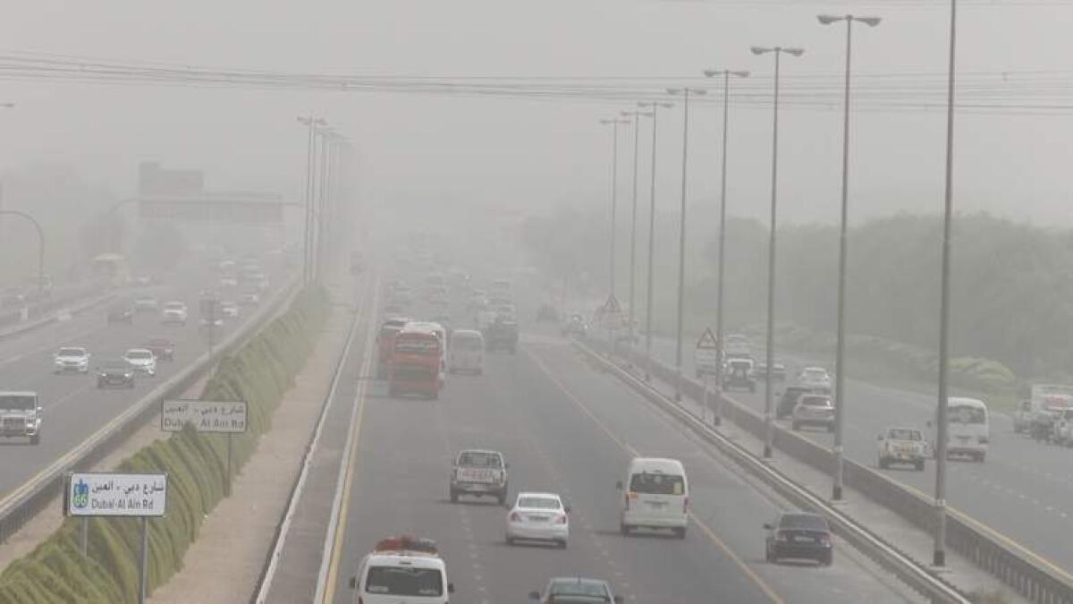 Cloudy, dusty weekend ahead, waves up to 8ft to hit UAE