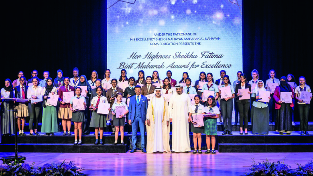 42 young girls shine at Sheikha Fatima Awards 