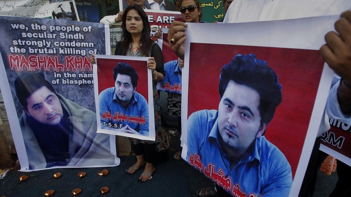 Pakistan sentences man to death in Mashal Khan case