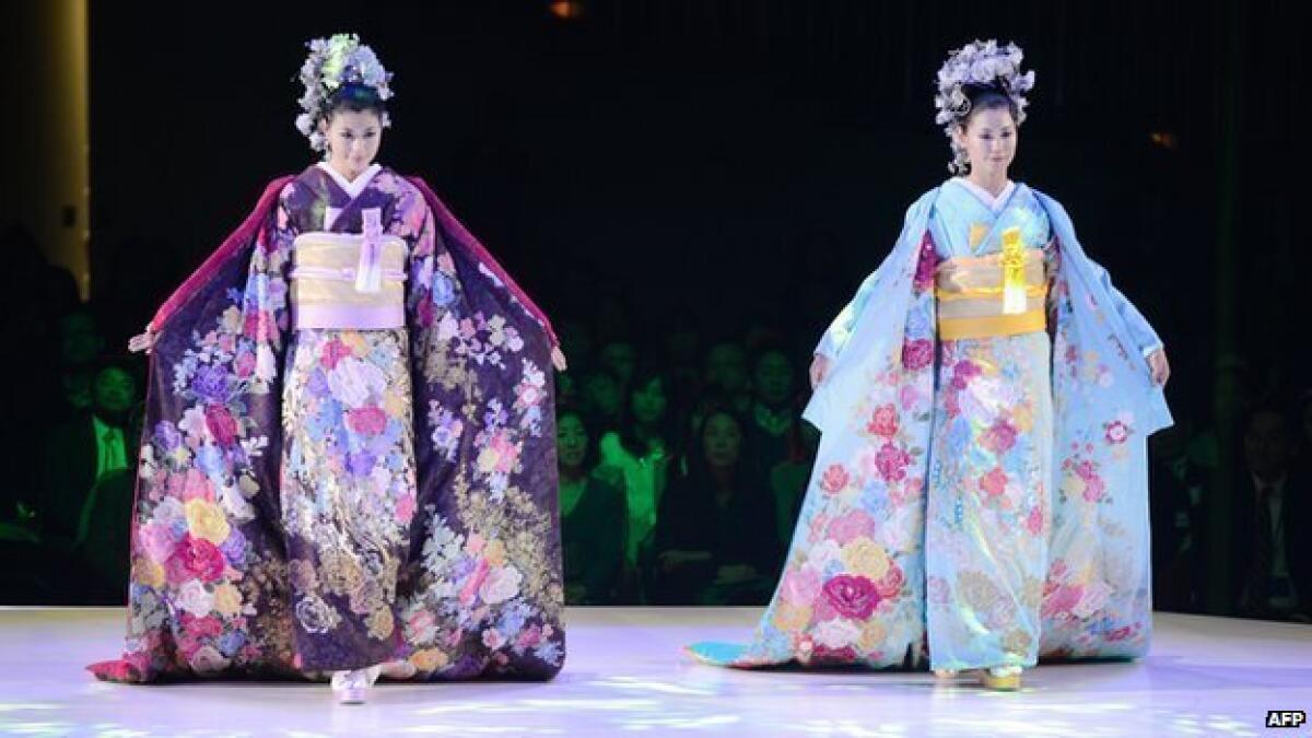  Reinventing the kimono in Dubai
