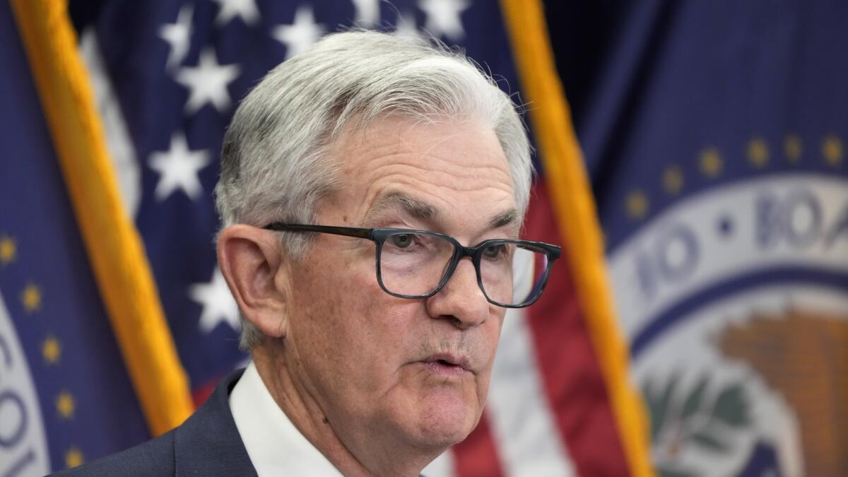 Fed Chair Jerome Powell, who had been slow to recognise the inflation threat when it emerged in the spring of 2021, was in no mood to celebrate and essentially shrugged off the signs of incremental progress. - AP file