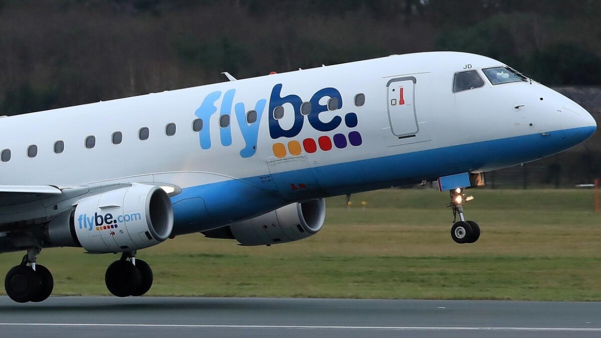 british airline, flybe, stranding travellers, collapses