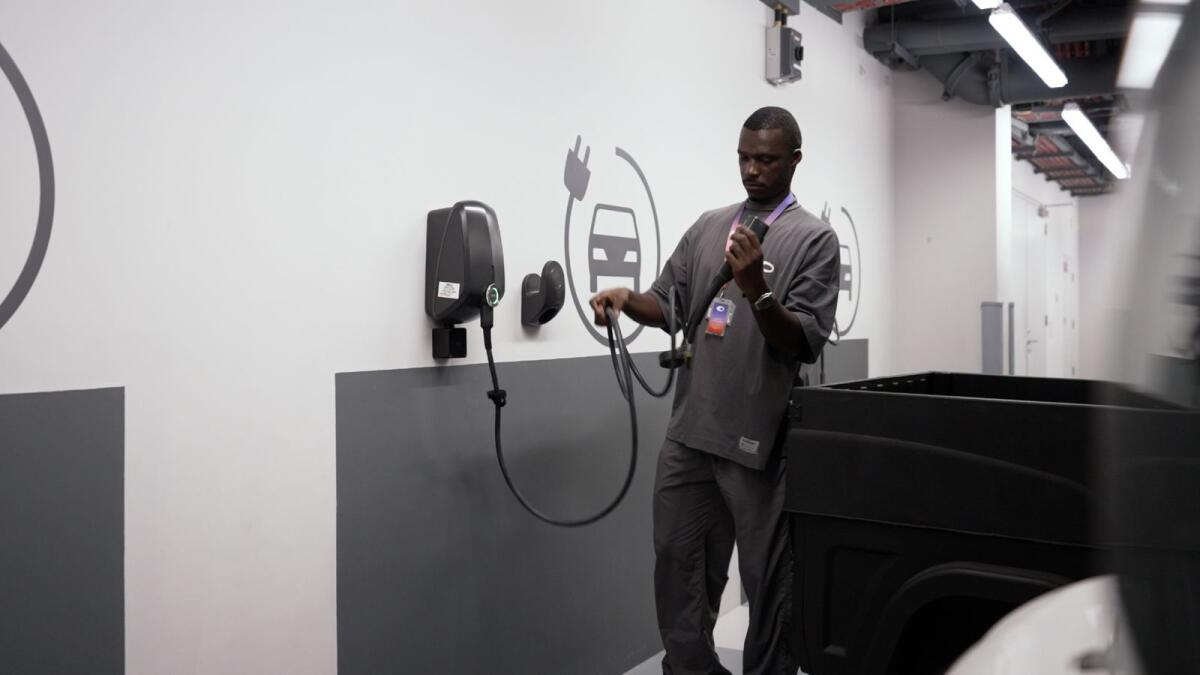 Guests will be able to charge their electric vehicles while touring the Museum of the Future. — Wam