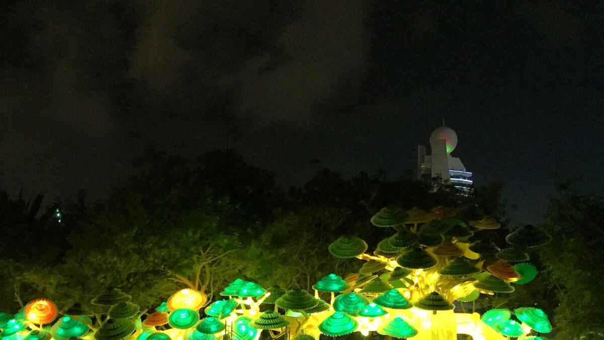 Glow Garden in Zabeel Park. Supplied photo