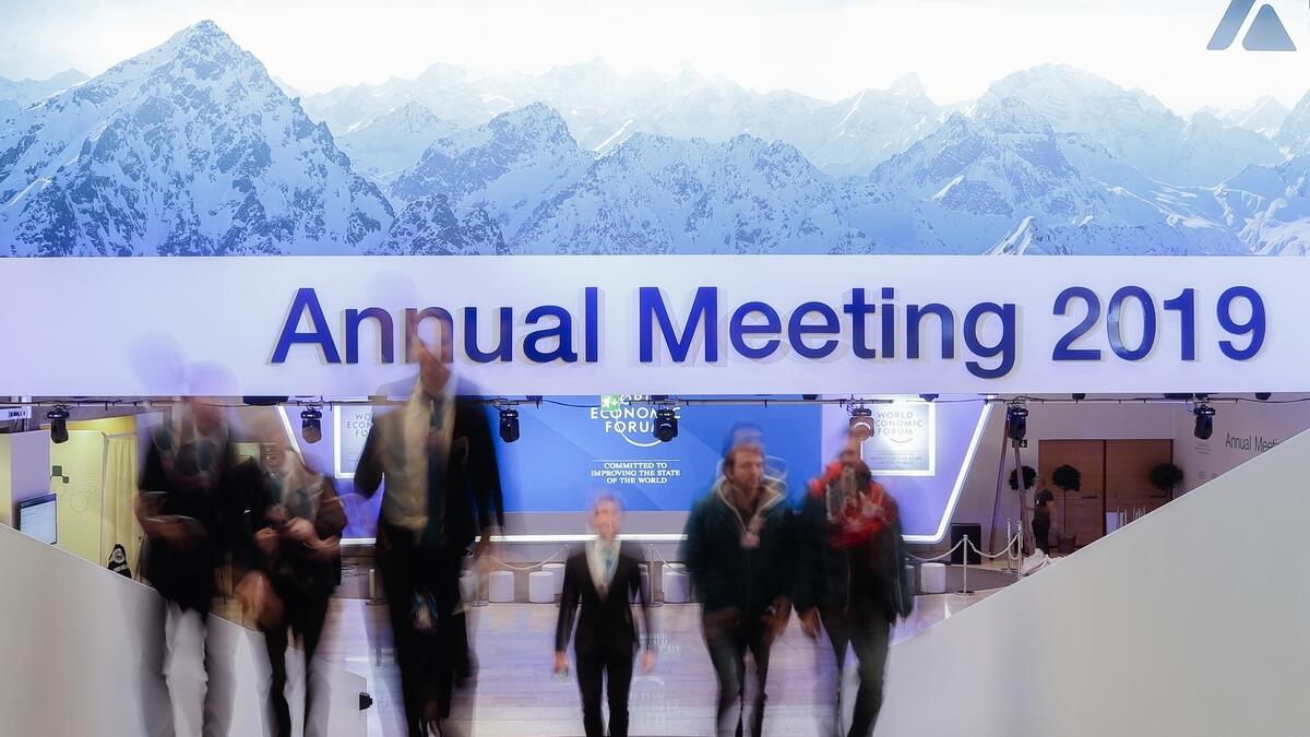 IMF, CEOs sound warnings as leaders gather in Davos