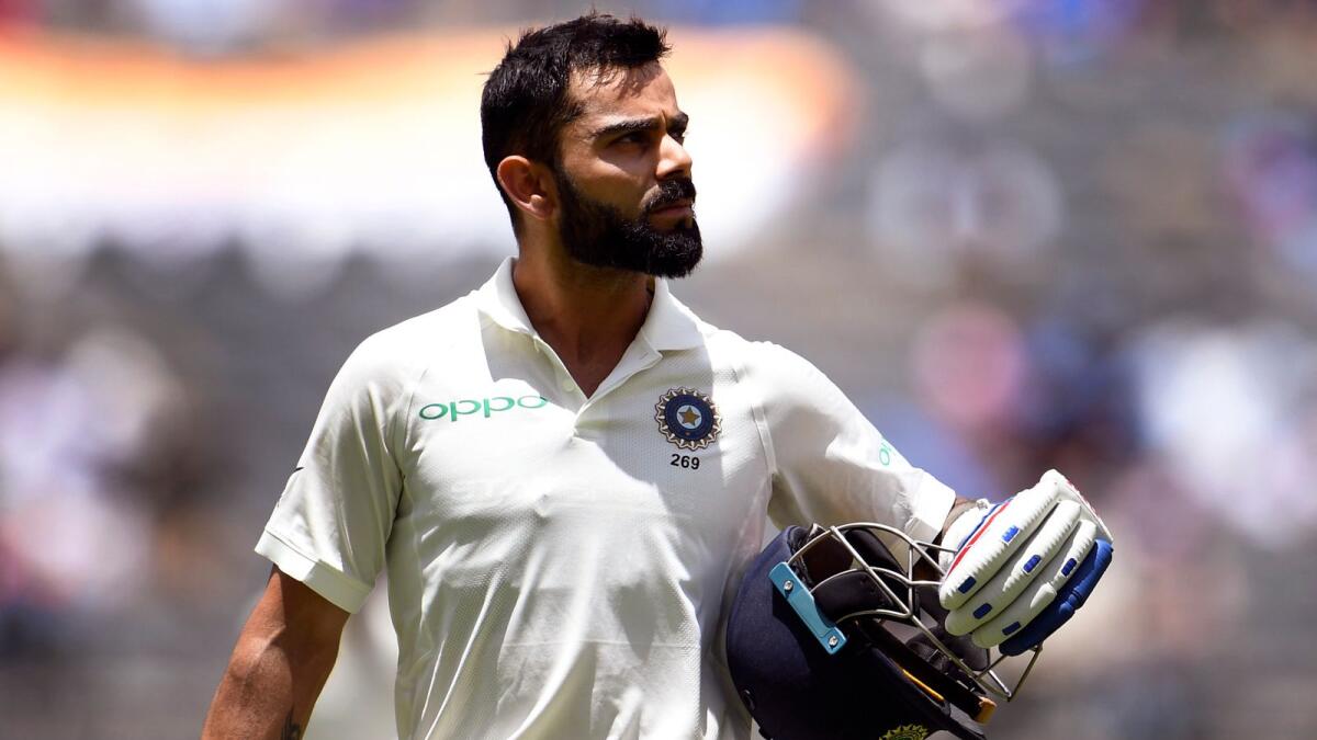 Indian star Virat Kohli is going through a lean phase with the bat. (AFP)
