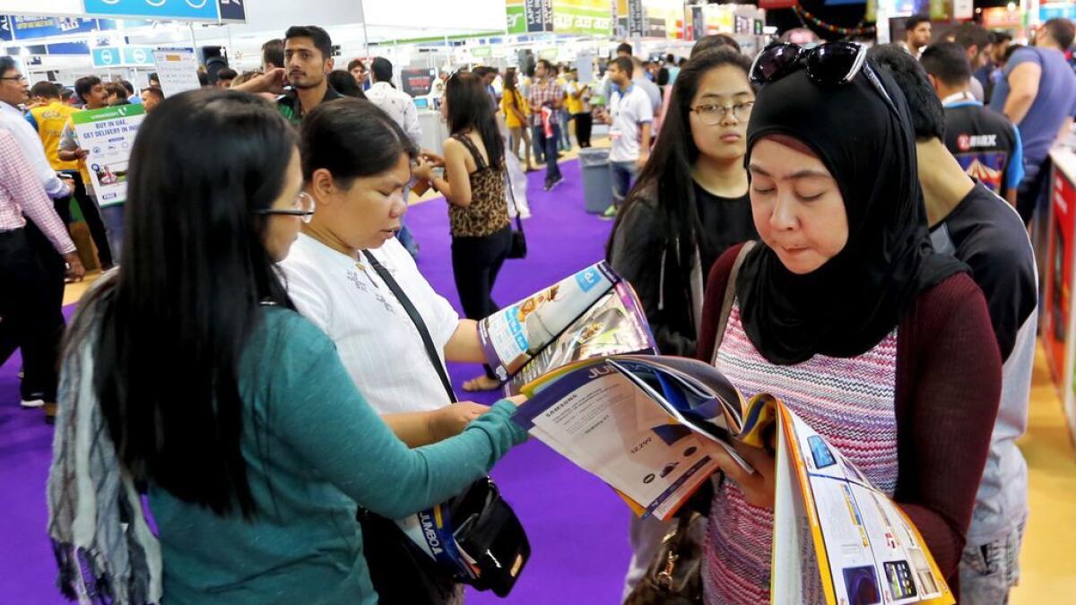 Gitex Shopper abstainers run promotions at outlets