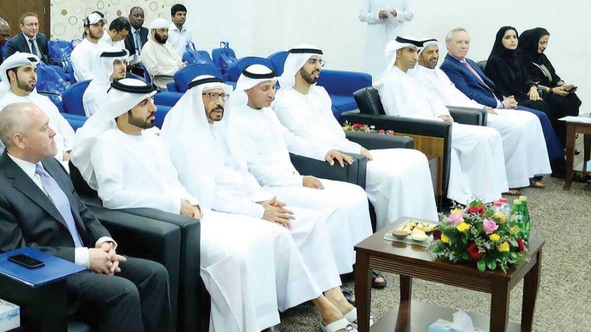 Omar Al Olama and other officials attended the  inauguration ceremony on Tuesday. — Supplied photo