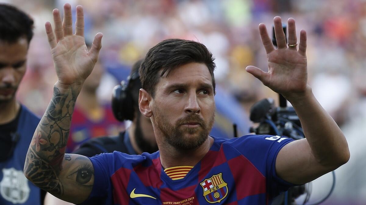 Lionel Messi has scored a record 634 goals for the Catalans in 730 matches