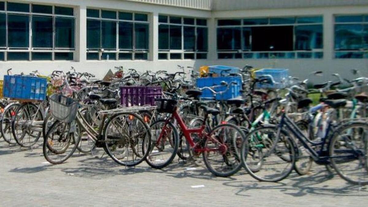 Ajman Police confiscate over 200 bicycles within a week