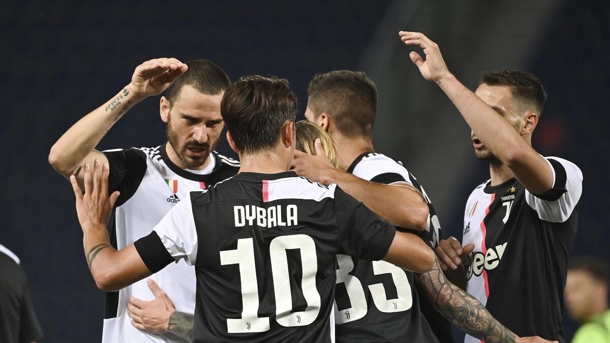 Juventus were the only one of the top three in Italy to win in the league this week with their 2-0 victory in Bologna on Monday