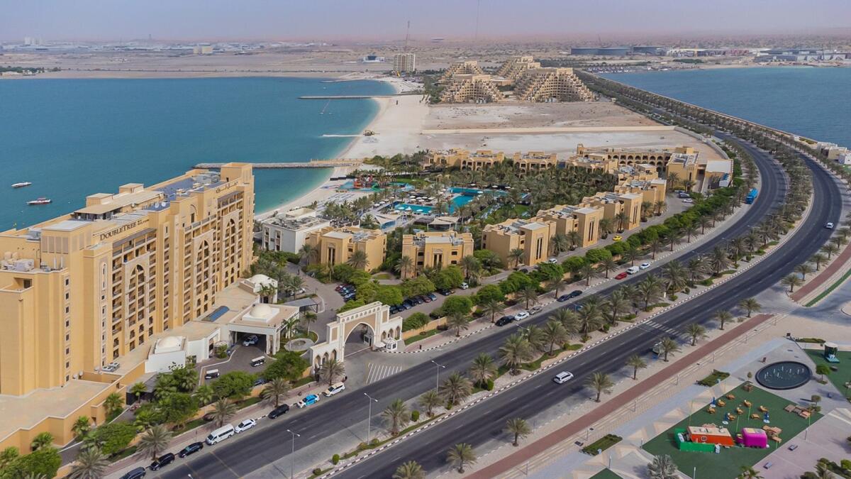 The property, which benefits from above-market average occupancy levels, is located on the first section of Al Marjan Island, a growing tourism hub and staycation destination in Ras Al Khaimah. — Supplied photo
