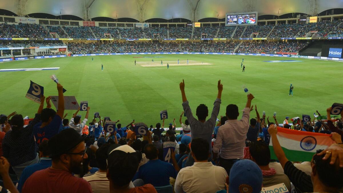 Dubai International Cricket Stadium in Dubai. Photo: AFP