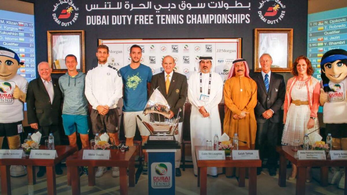 Djokovic to face Robredo in first round in Dubai
