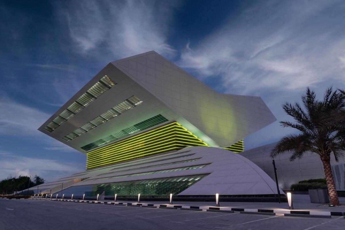 Mohammed bin Rashid Library. Photo: Twitter/Dubai Media Office