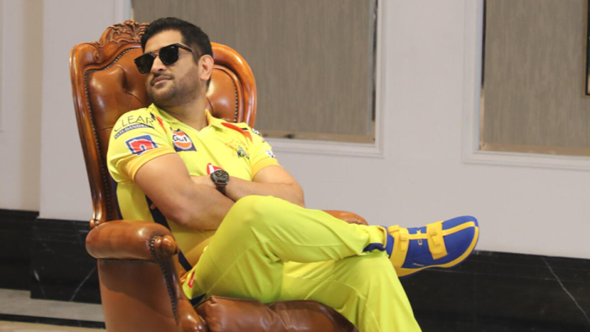MS Dhoni has joined CSK's list of players who have retired from international cricket. - CSK Twitter
