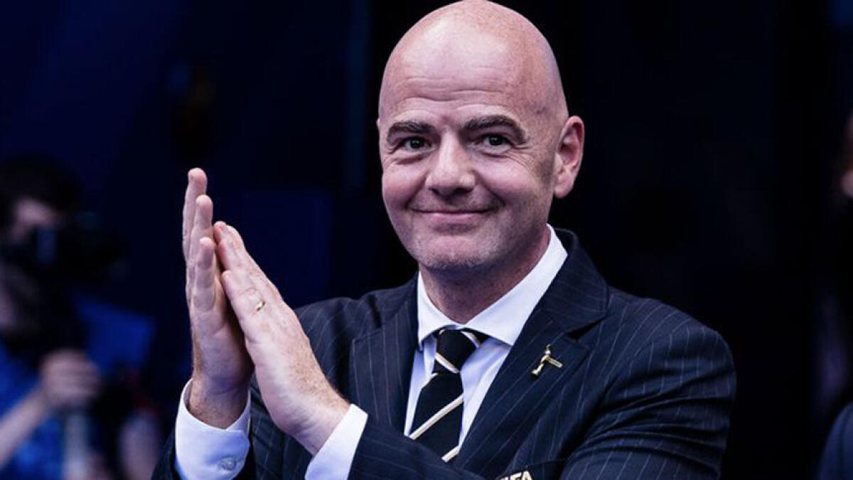 Infantino has been in charge of world football's governing body since 2016.