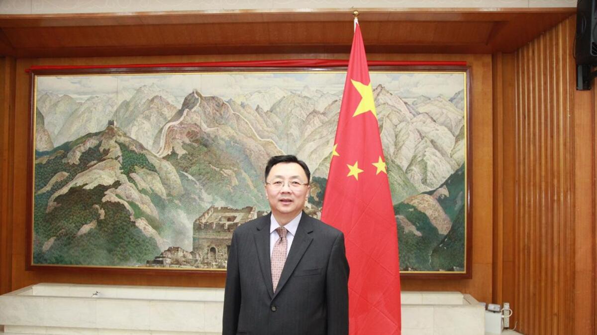 Chinese ambassador to the UAE Ni Jian. — Supplied photo