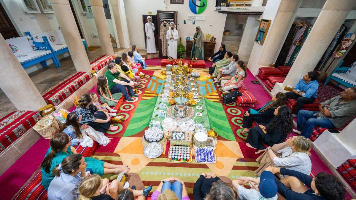 An iftar at Sheikh Mohammad Bin Rashid Centre for Cultural Understanding, attended by people of different nationalities. Photos: Shihab
