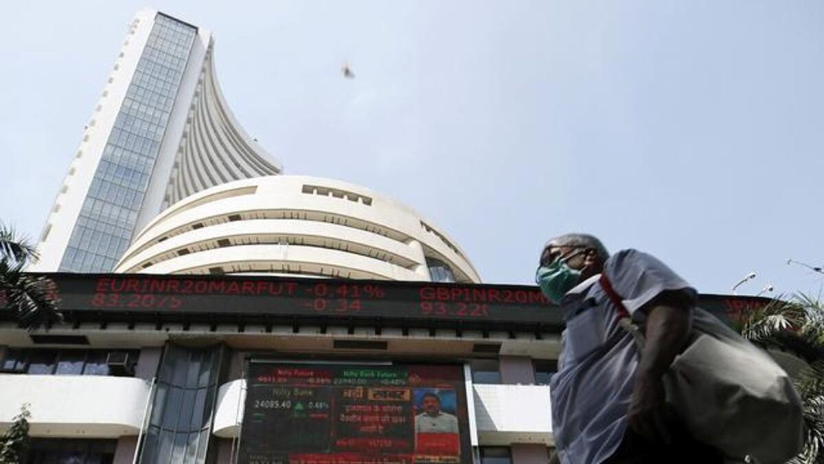 After touching a record high of 52,235.97 during the day, the 30-share BSE index ended 609.83 points or 1.18 per cent up at 52,154.13. — Reuters