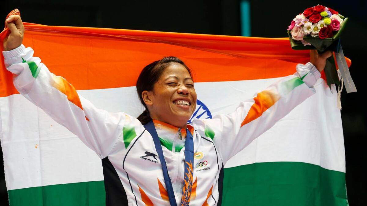 Mary Kom will be participating in her second Olympics. — AP file