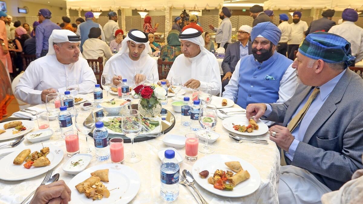 Dubais Sikh community hosts inter-faith Iftar