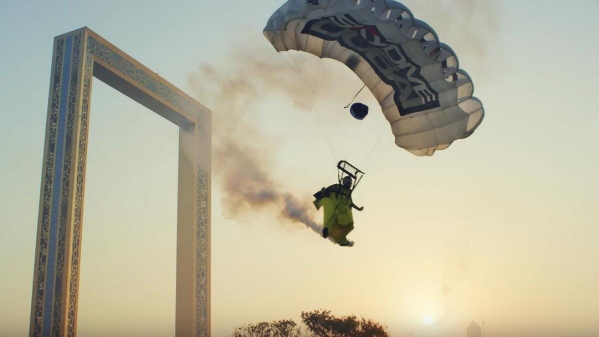 Video: How the Expo 2020 stunts were shot in Dubai 