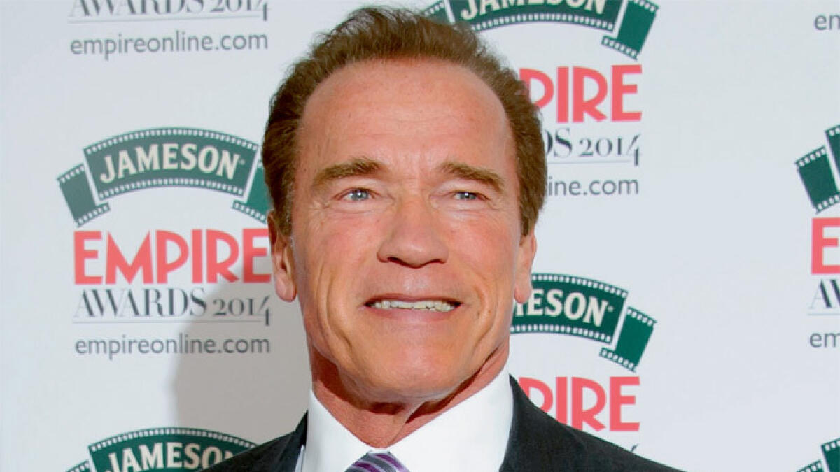 Schwarzenegger is committed to his Hollywood comeback