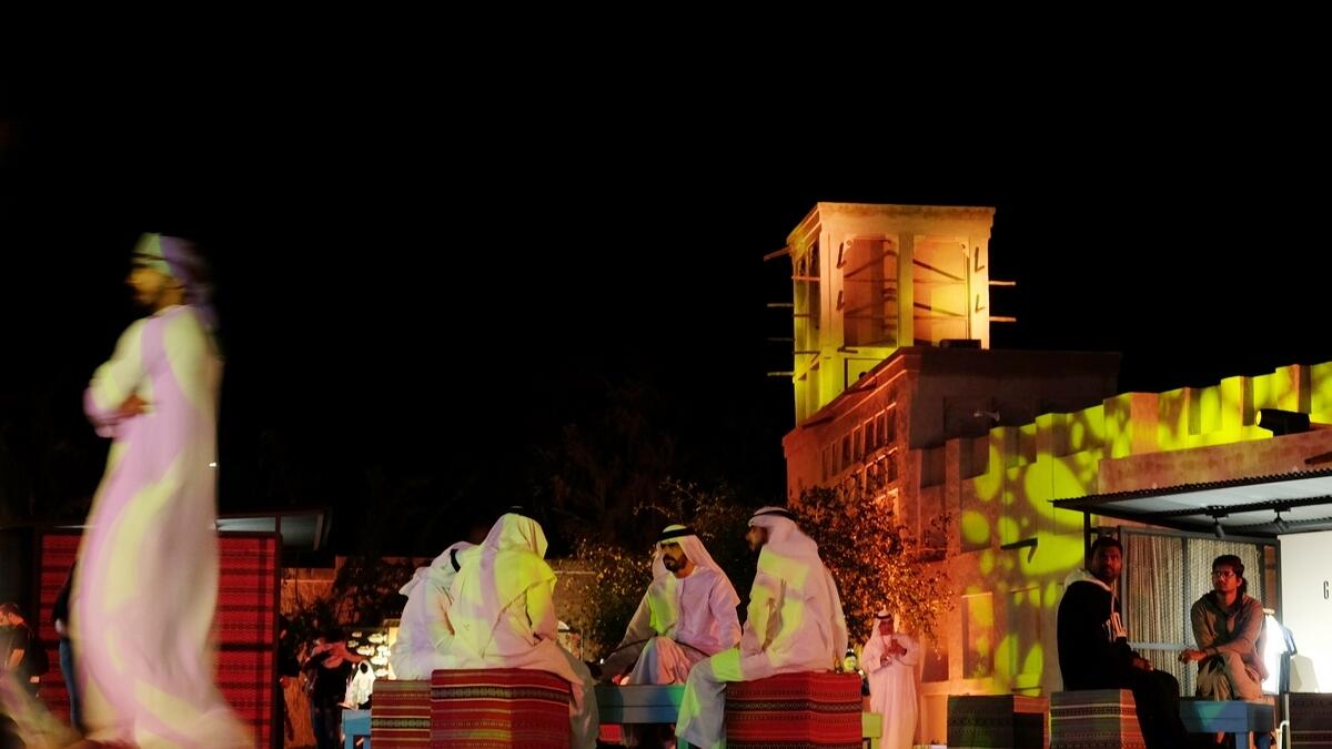 Ongoing cultural extravaganza at Al Shindagha neighbourhood in Dubai.