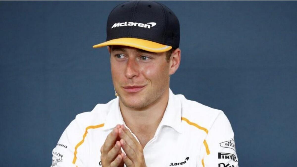 McLaren's Stoffel Vandoorne. - Reuters file