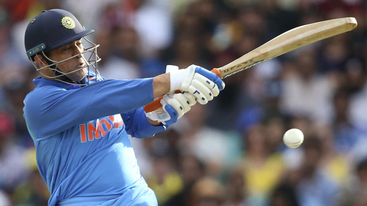 Dhoni becomes fifth Indian to breach 10,000-run mark in ODIs