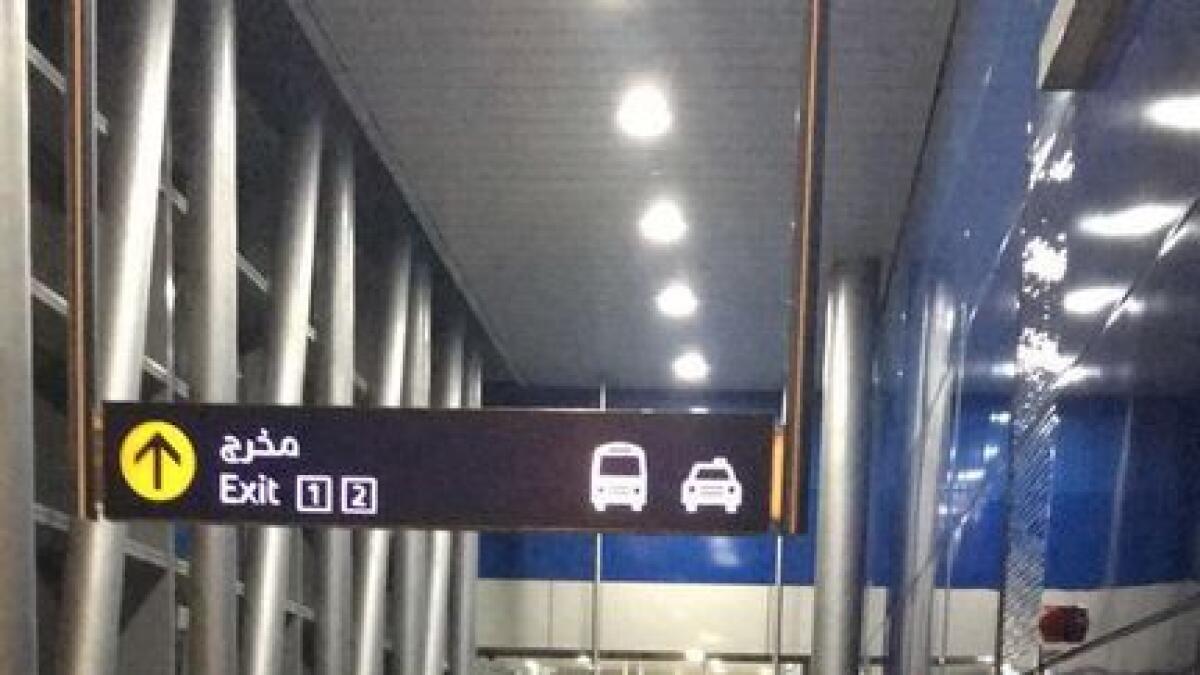 Watch: Heavy crowd at Metro stations as rain lashes Dubai