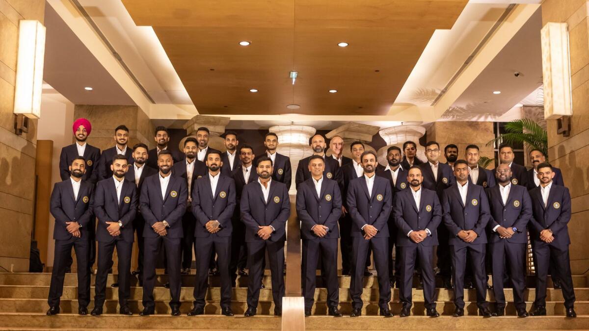 The Indian squad. — BCCI Twitter