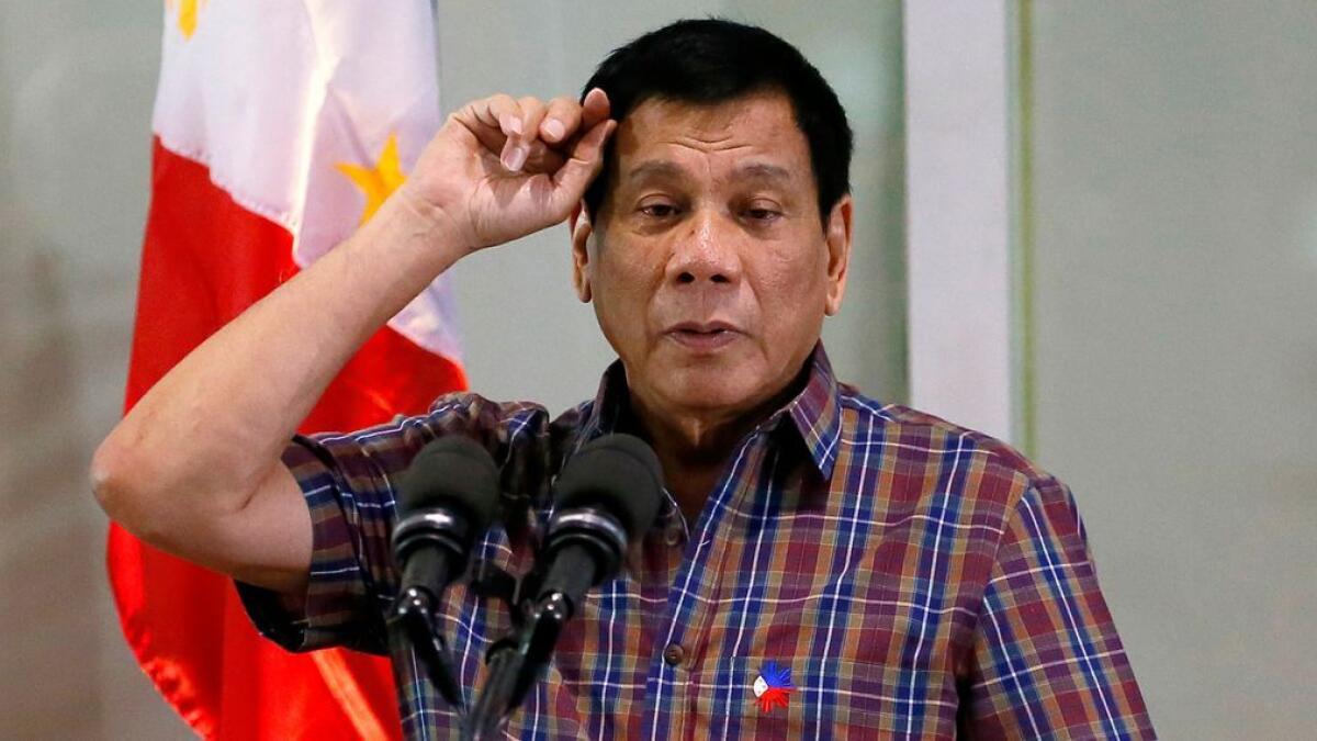 Duterte to militants: I will eat you alive, with salt and vinegar