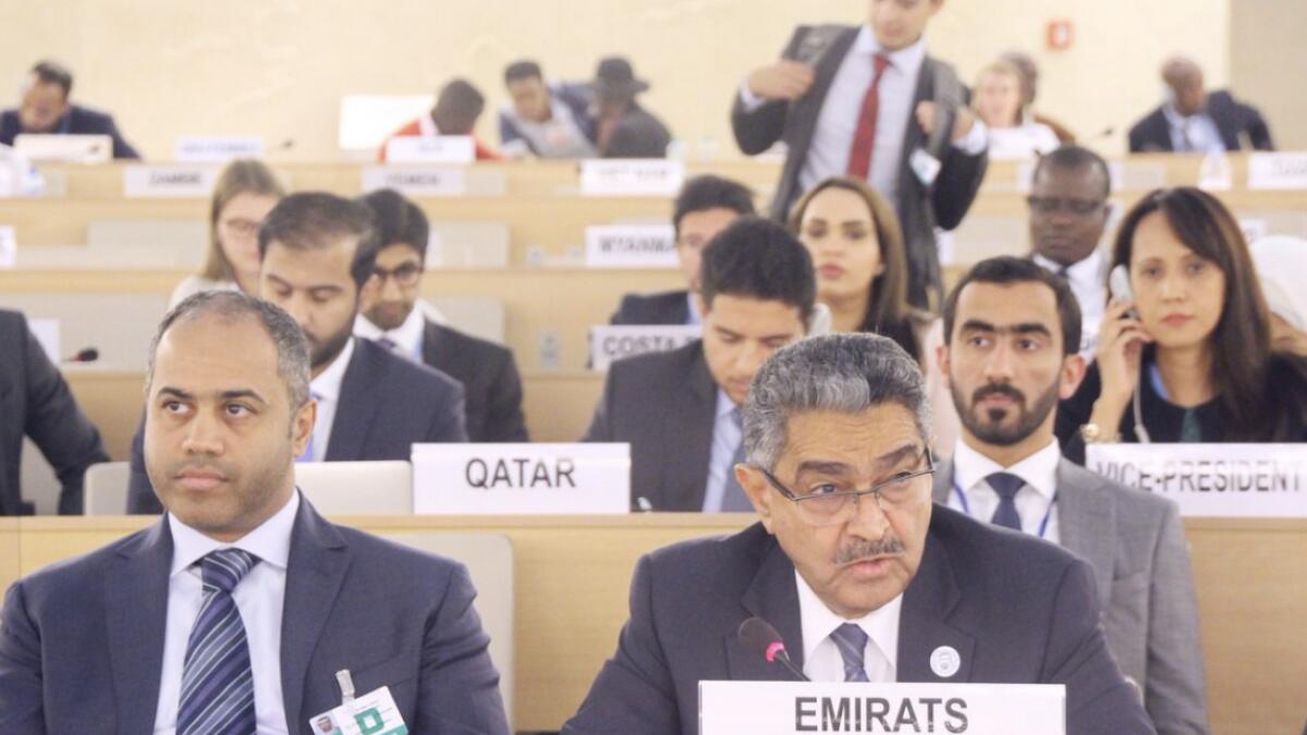 Arab Quartet refutes Qatari allegations at UN Human Rights Council 
