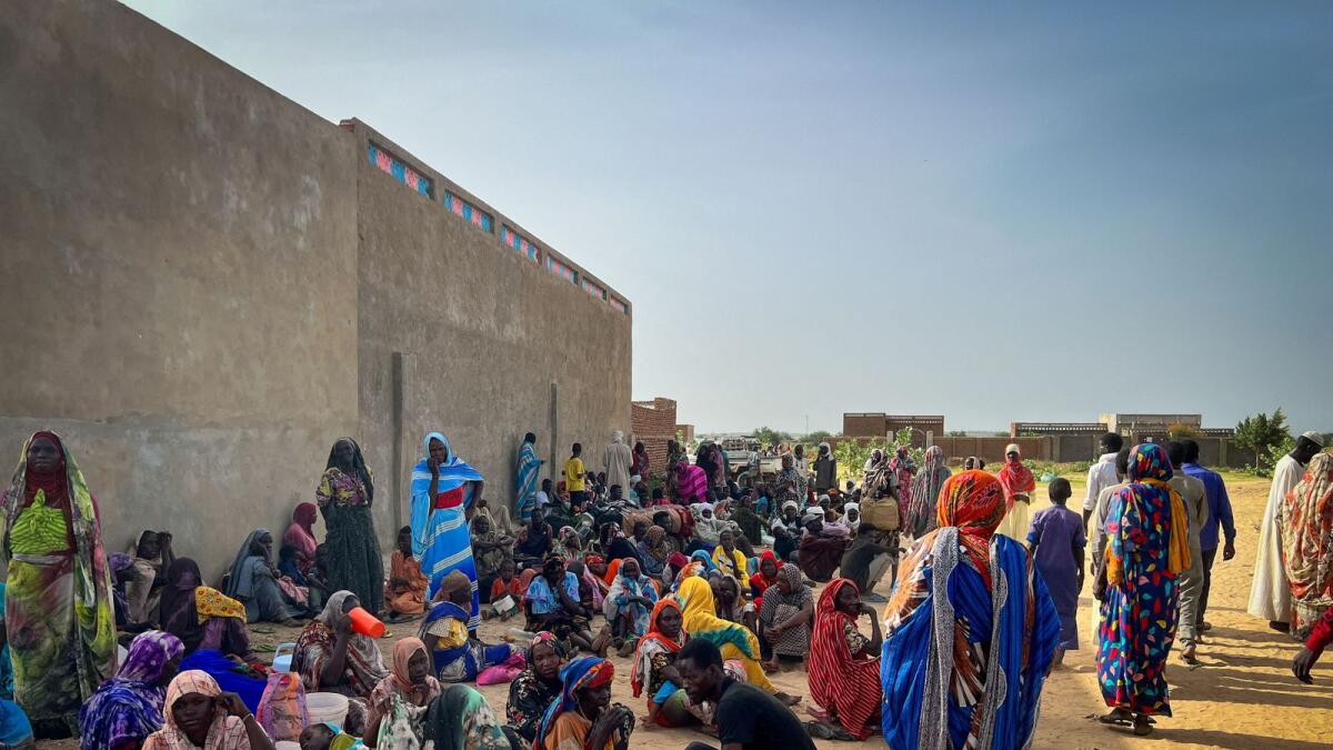 Sudanese refugees gather as Doctors Without Borders (MSF) teams assist the injured people from West Darfur in Adre hospital, Chad. — Reuters file
