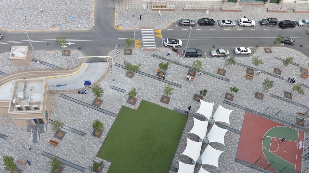 Abu Dhabis sustainable parking design bags global awards