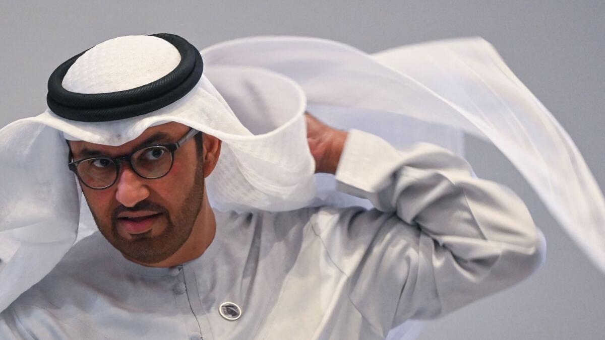 Sultan Al Jaber. — AFP file