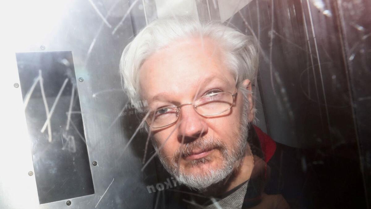 WikiLeaks' founder Julian Assange. — Reuters file
