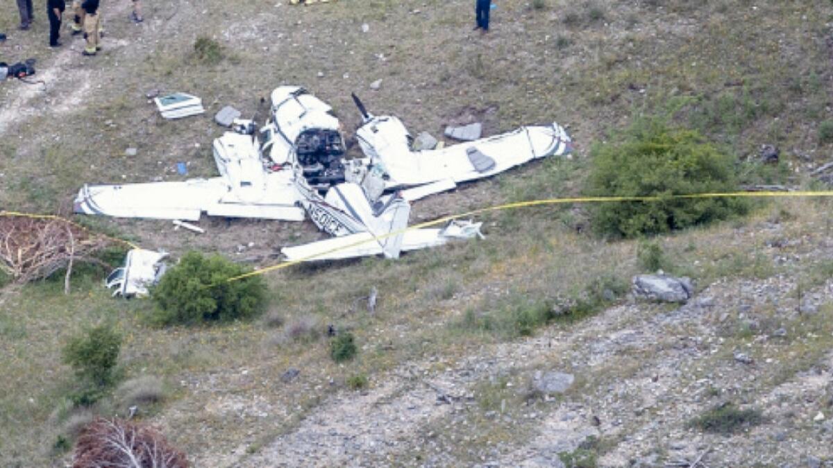 Video: Plane crashes in Texas, six killed 
