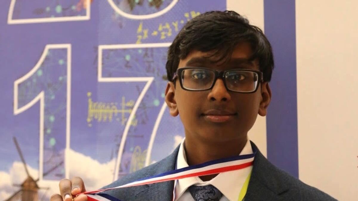 Dubai student brings home bronze from science olympiad