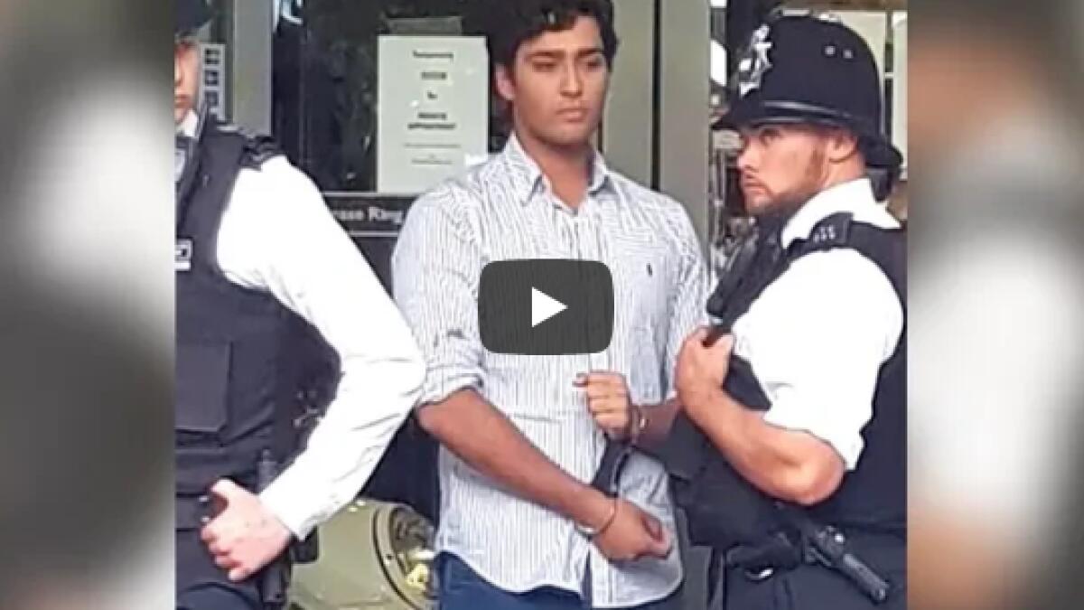Video: Nawaz Sharifs grandsons arrested in London