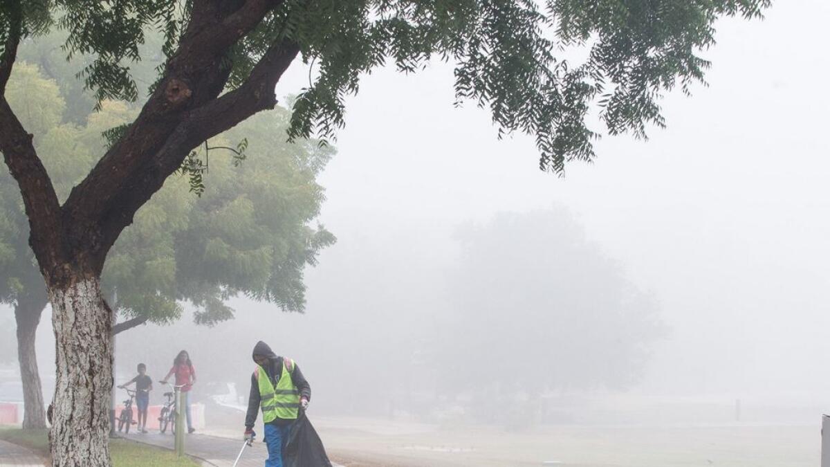 Foggy conditions to continue across UAE